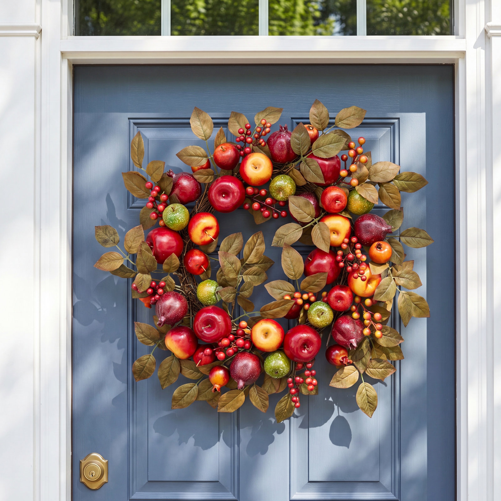 The Holiday Aisle® 20" Apple Wreath