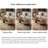 Medieval-style round coffee table set