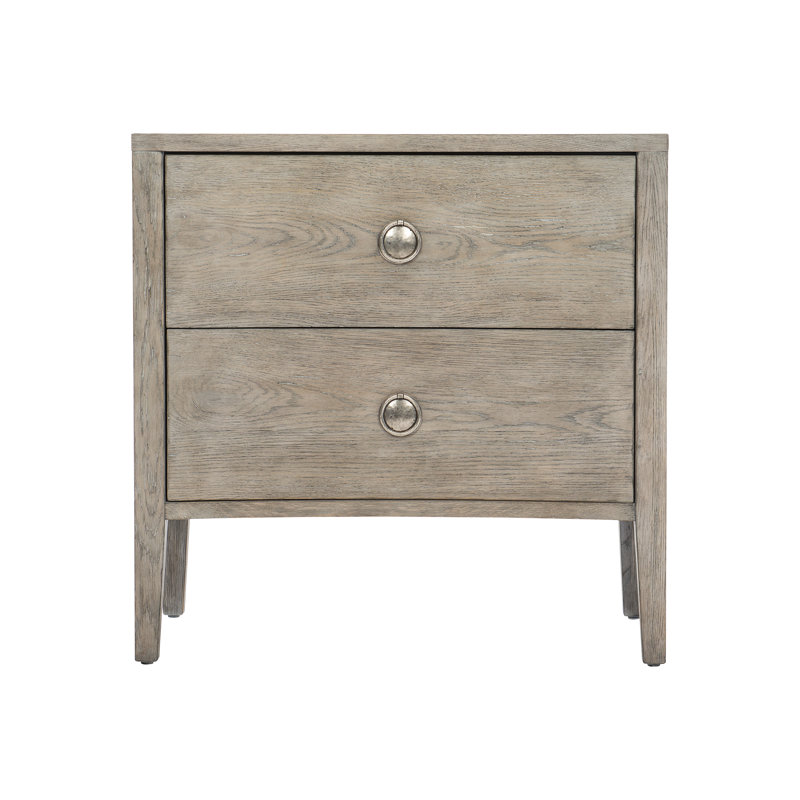 Albion 2 - Drawer Nightstand in Pewter