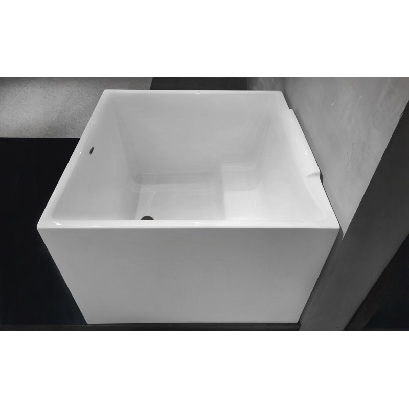 39'' x 39'' Soaking Acrylic Bathtub