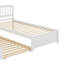 Base de lit simple avec lit gigogne en bois-1669659364