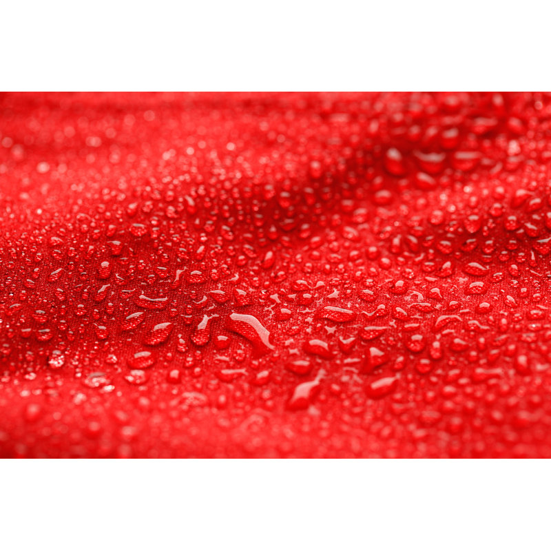 Waterproof Textile After Rain by Ultramarinfoto - Wrapped Canvas Print, 51cm H x 76cm W x 3.8cm D