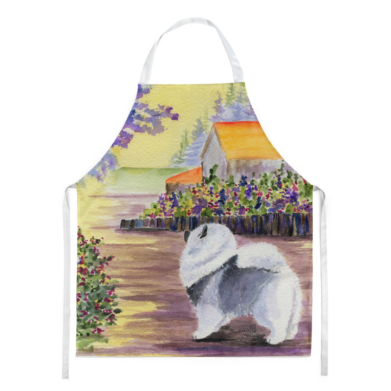 No Pattern Bib Apron