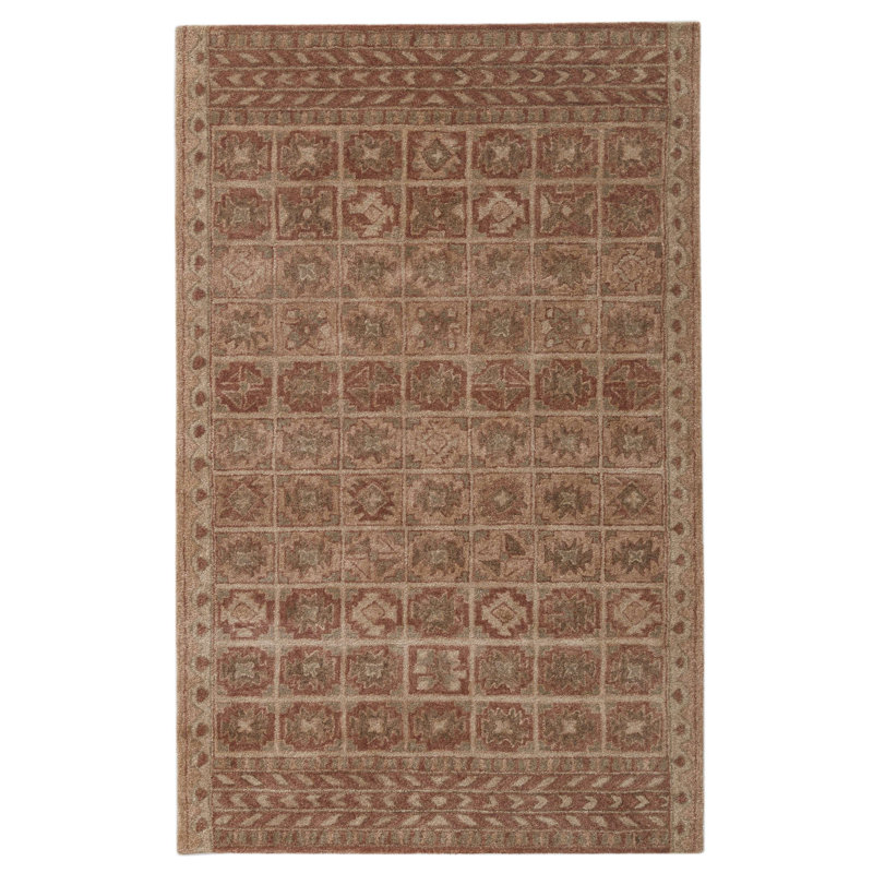 Esther Hand Tufted Wool Indoor Rug, Rectangle 8'9" x 11'9"
