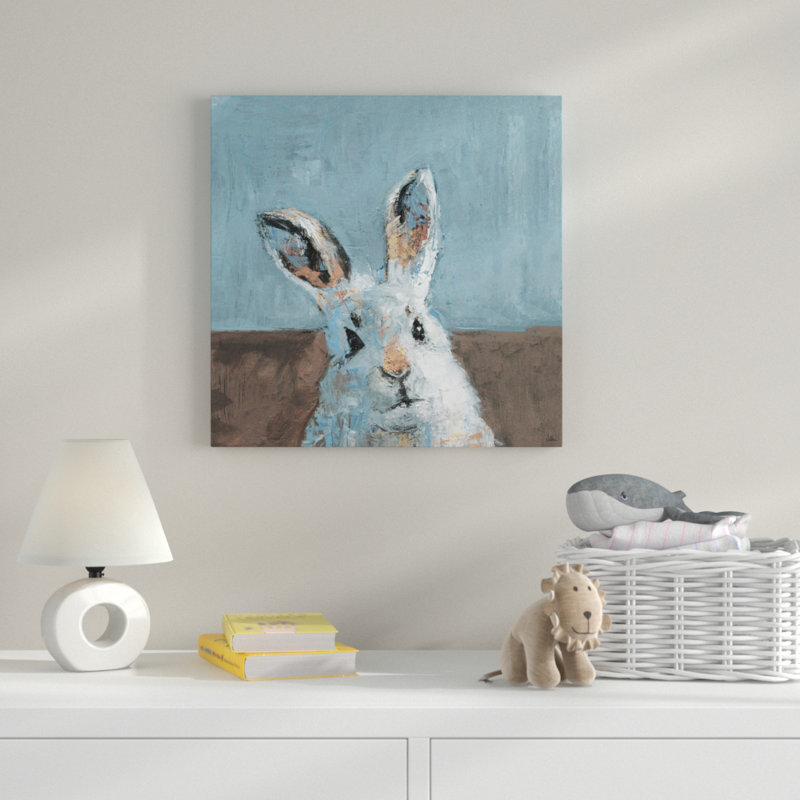 Bonjour Bonjour, reproduction sur toile tendue, H 40 po x l 40 po x P 1,5 po