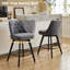 Upholstered Swivel Accent Chair