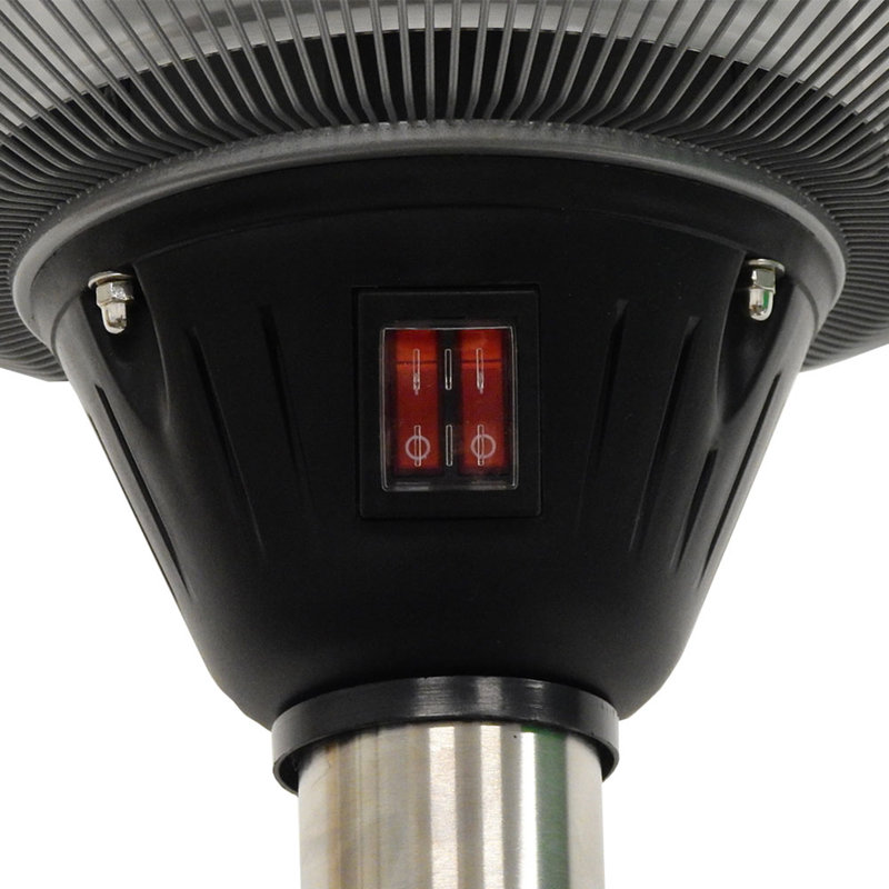 Chauffe-terrasse électrique en acier inoxydable Az Patio Heaters