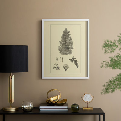 Arbor Study I, reproduction encadrée - bois massif