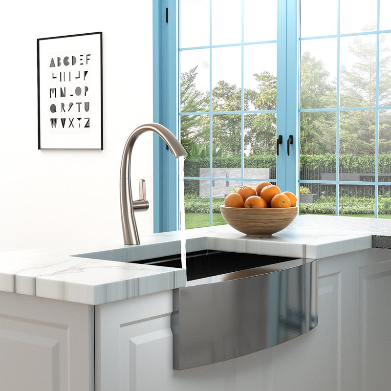 Kitchen Faucet With Pull Out Spraye,Brushed Nickel