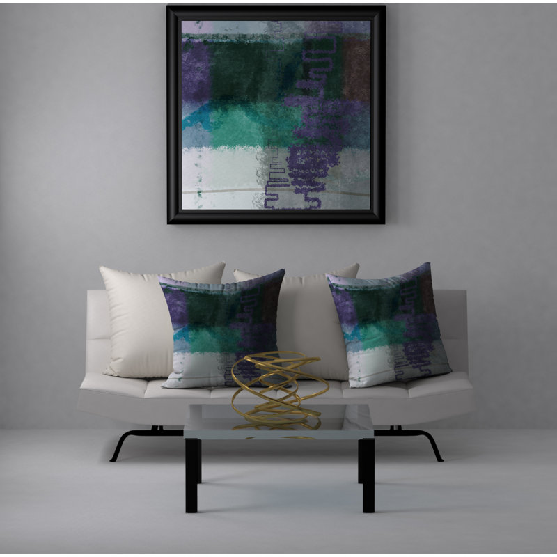  Housse de coussin carré et insert, 18 po x 18 po