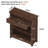 Aust Farmhouse 2 Tier Bookcase With Drawer-765253970