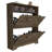 Shoe Rack, Superior Top, One Open Shelf, Two Extendable Shelves