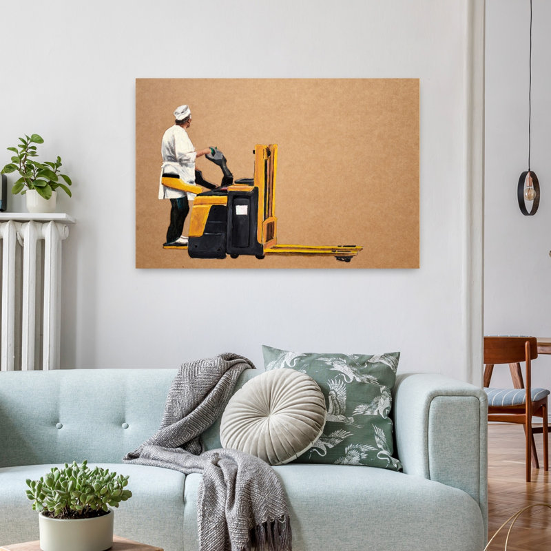 Art contemporain Art contemporain, H 24 po x l 36 po