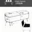 Banc de rangement avec repose-pieds Modern End-658490557