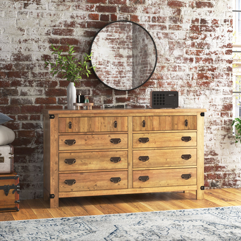 Commode double 8 tiroirs Cedartown