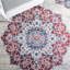 Tapis Arvillia en ivoire / rouge-1472452676