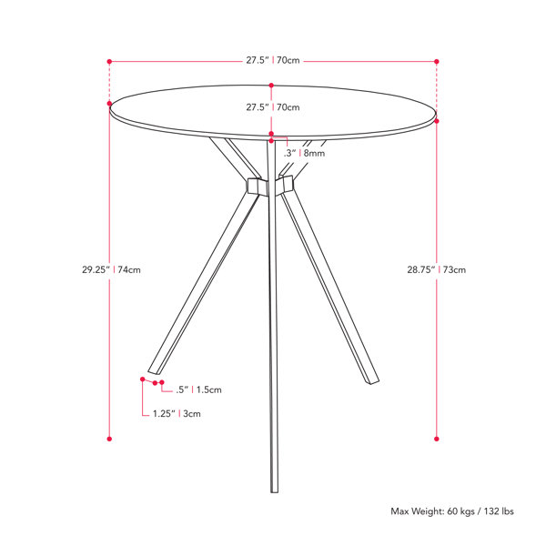 Dimensions du produit