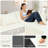 Compression Sectionals, 100 Inch Corduroy Modern L Shaped Sofa For Home