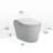 TOTO® NEOREST® LS Dual Flush 1.0 or 0.8 GF Integrated Bidet Toilet, Cotton White with Silver Trim-88391762
