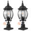 2 lampadaires d'extérieur Dusk to Dawn