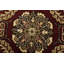 Tapis bleu unique de 3 pi 4 po x 6 pi 5 po