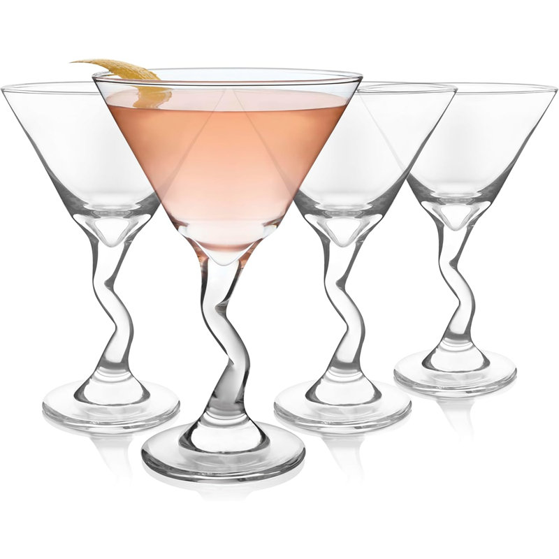 Libbey Z-Stem 9 oz Clear Glass Martini Set