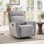 Ensemble de salon inclinable manuel 2 pièces en chenille moderne 2 pièces-1801774693
