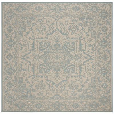 Kirkendall Geometric Hand Woven Indoor / Outdoor Area Rug