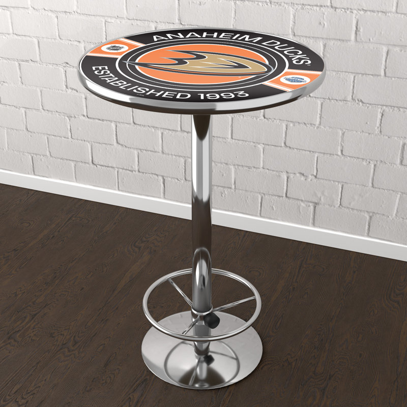 Table de bar avec repose-pieds Anaheim Ducks