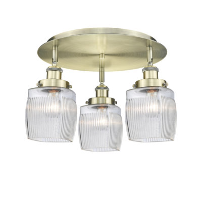Keenan Glass Flush Mount