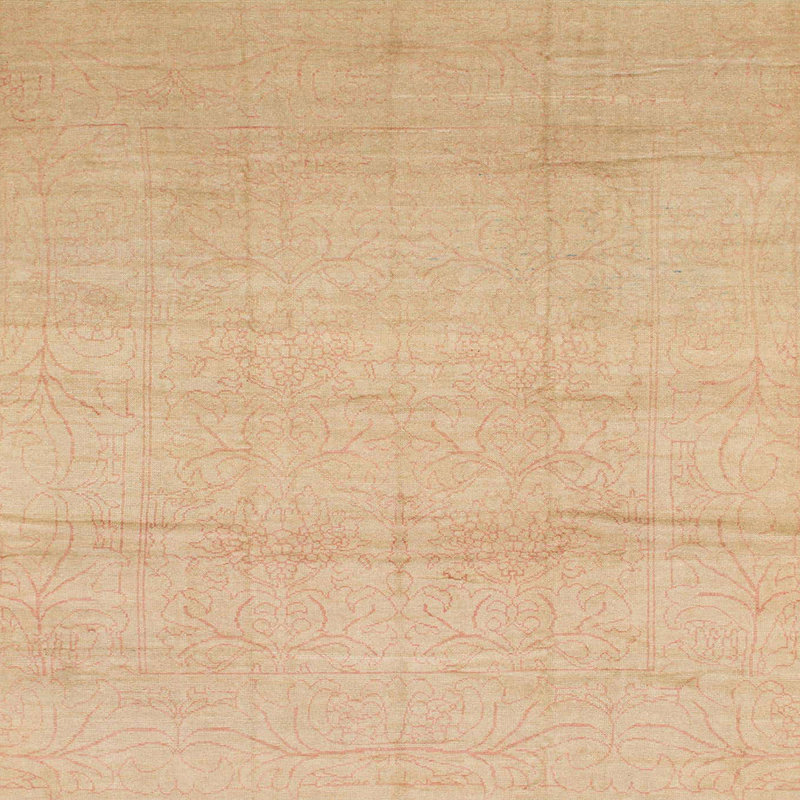 Tapis abstrait moderne 1221, Carré 4 pi