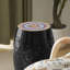 Table d'appoint 12 po Mosaic - Noir, structure thermolaquée pour une utilisation quotidienne durable