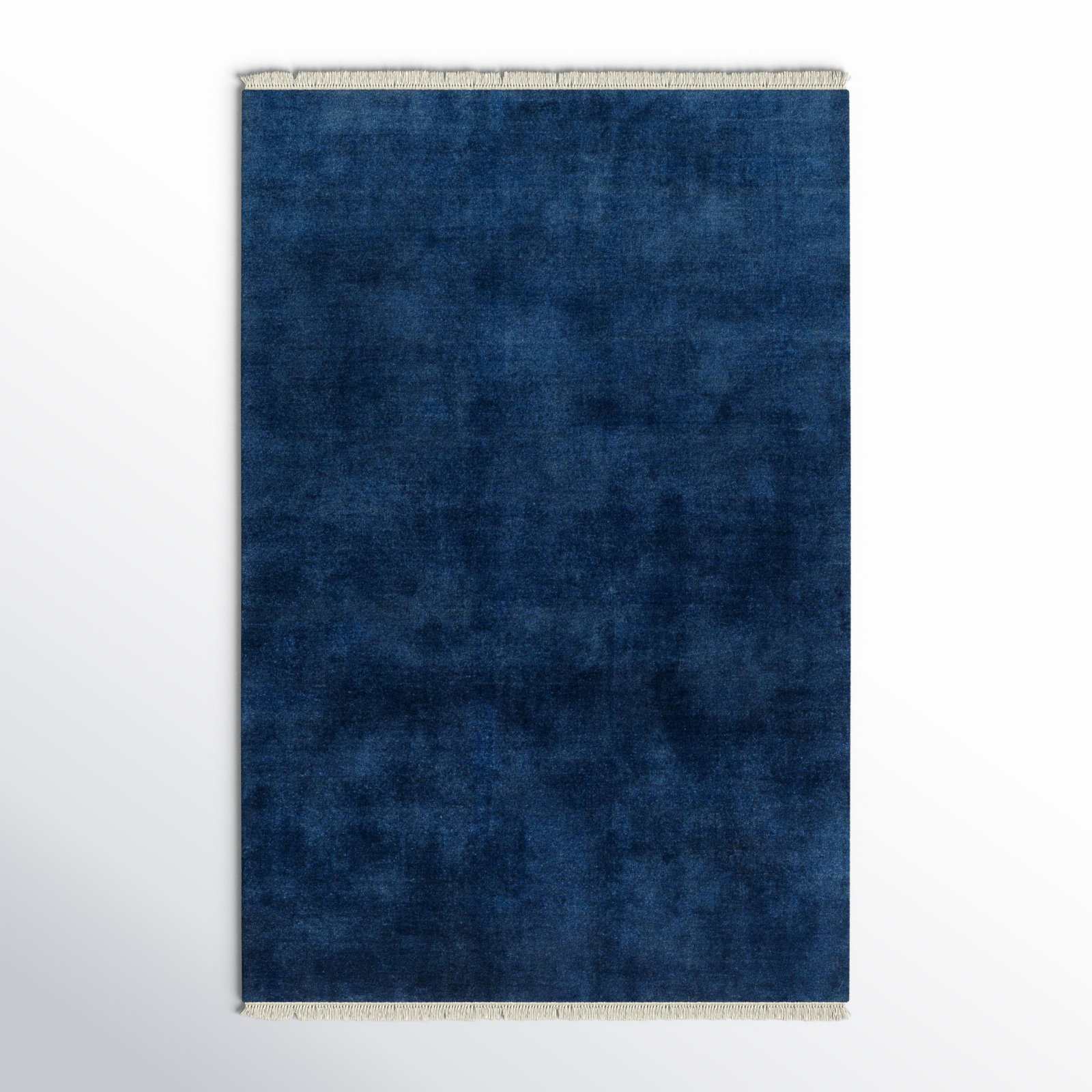 Clio Hand-Loomed Cream Wool Rug, Rectangle 4' x 6'