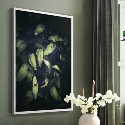 Dramatic Foliage II Framed Print - Solid Wood
