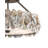 Oyster Shell Semi Flush Mount