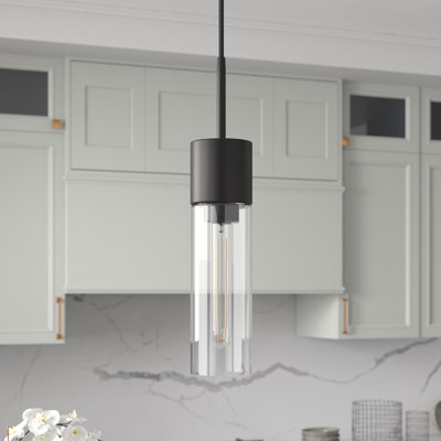 1 - Light Gold Single Pendant
