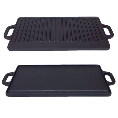 19'' Cast Iron Reversible Grill / Griddle