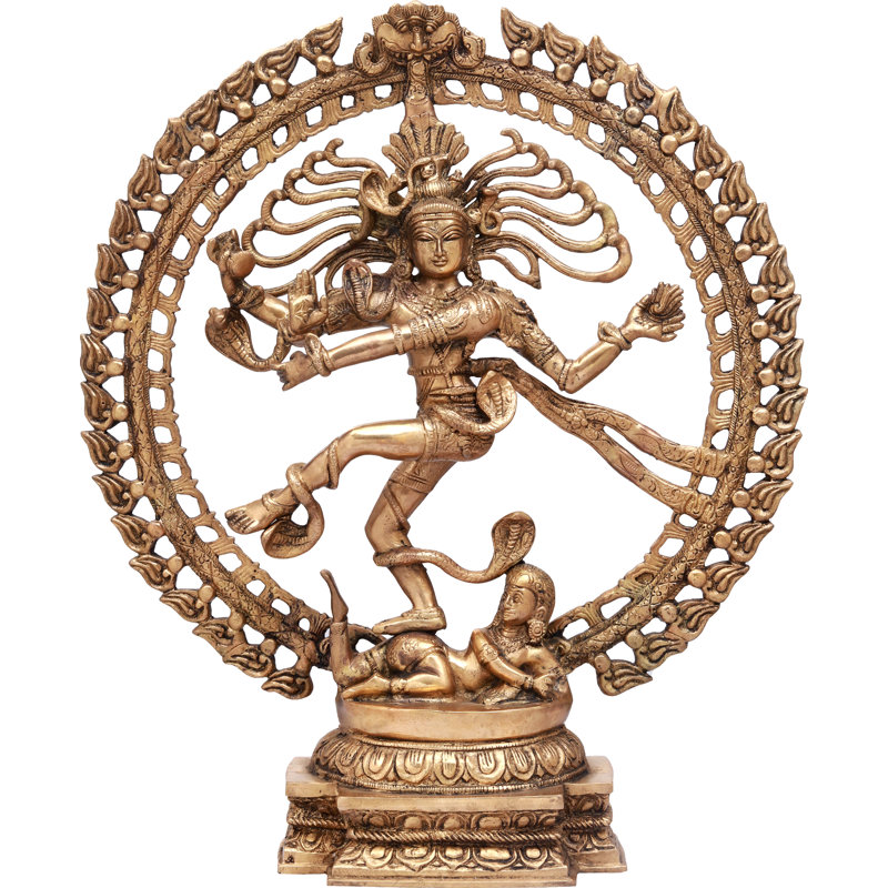 Statue Nataraja avec Prabha élaboré