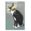 Art mural en verre «Black Kitty» par Danhui Nai-345007707