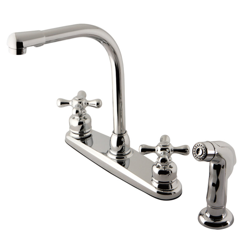 Robinet de cuisine Kingston, Chrome poli