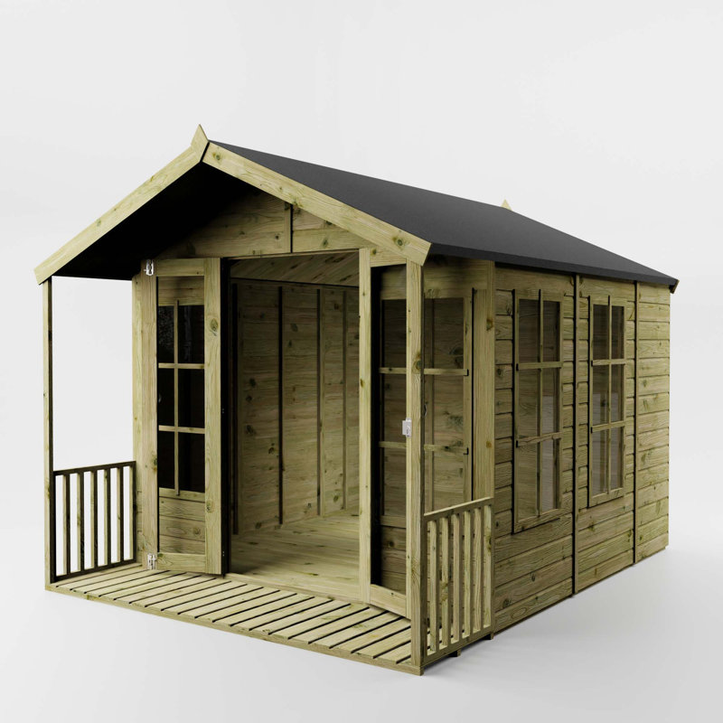 Mercia 10 x 8ft Premium Wessex Summerhouse, Yes