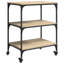 Engineered Wood Bar Cart
