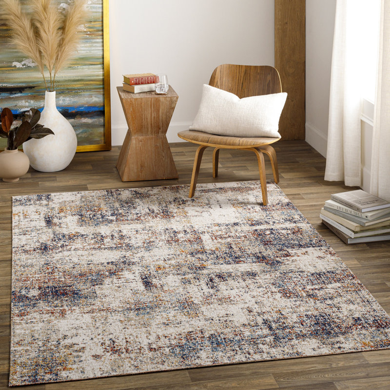 Cedres Modern Boho Cream Area Rug, Rectangle 160 x 213cm