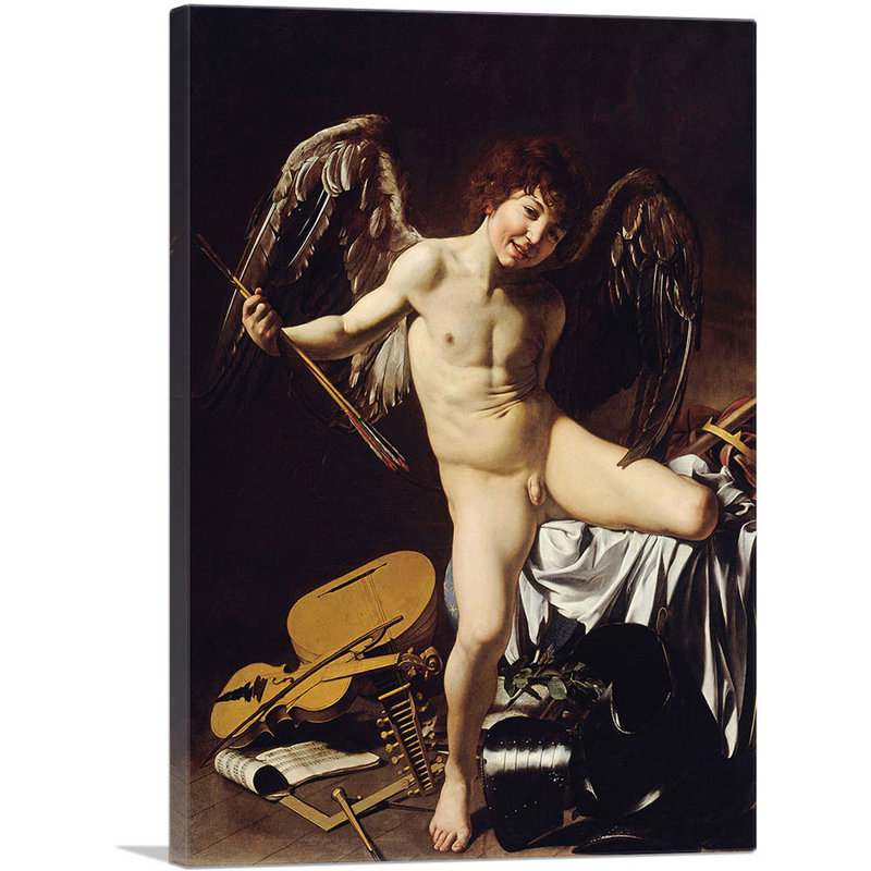 Cupidon comme Victor 1601 - impression, H 26 po x l 18 po x P 0,75 po
