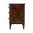Table de chevet 3 tiroirs Essential en brun