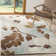 Cohmer Modern Art Hand Tufted Performance Floral Rug