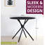 Mose Round Metal Base Dining Table