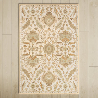 Arden Oriental Handmade Tufted Wool Multi-Color Area Rug