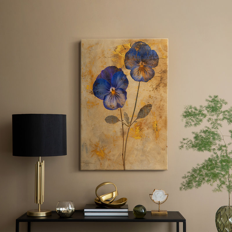 FLORAL Series XXXV - Gallery Cavas, H 12 po x l 8 po