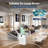 CG INTERNATIONAL TRADING Tabletop Air Purifier for 1076 Cubic Feet